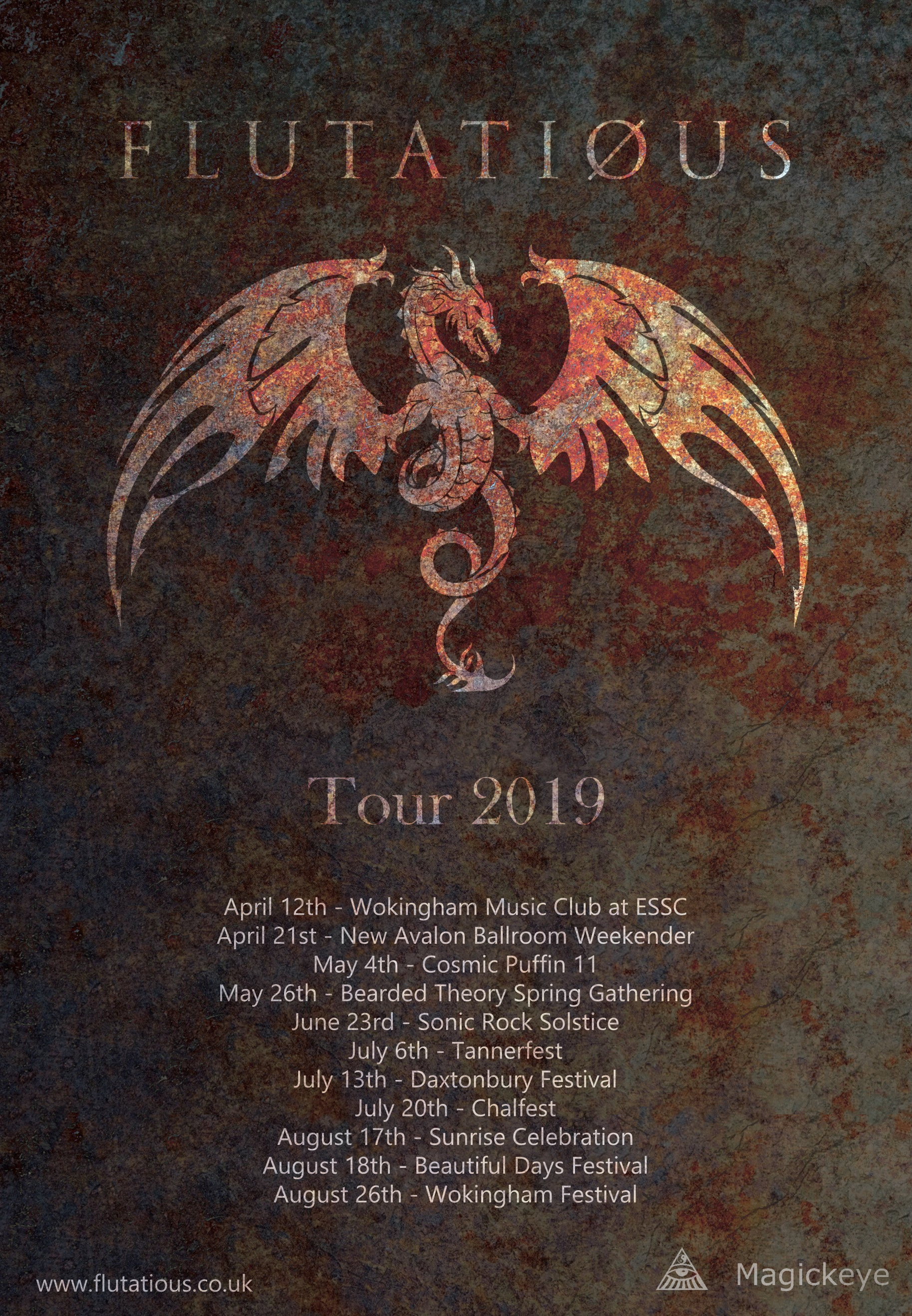 Flutatious 2019 Tour Dates